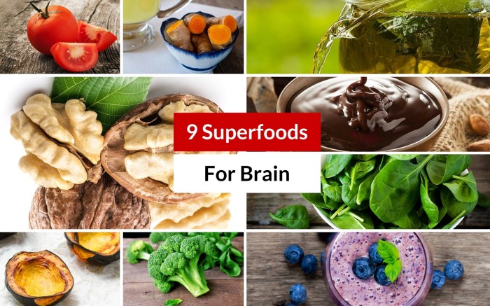 Superfoods for brain health